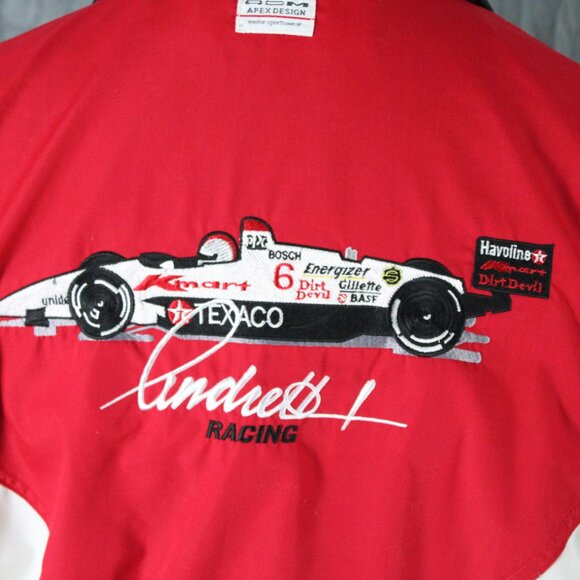 Vintage Racing Jacket - Andretti Racing Race Car Graphic - Men's Medium - Picture 6 of 10
